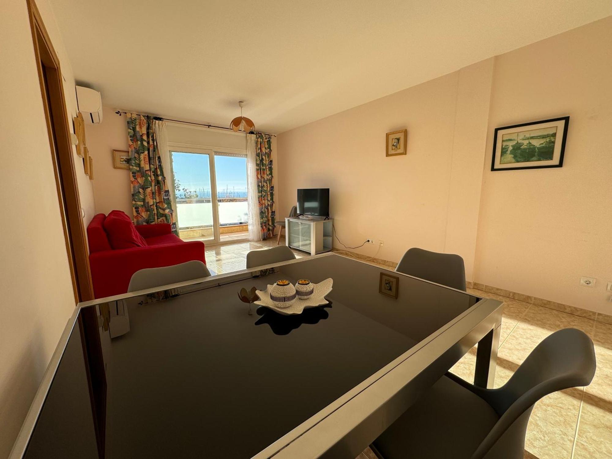 Piso En El Centro Con Vistas Al Mar Y Balcon Lejlighed Roses Eksteriør billede